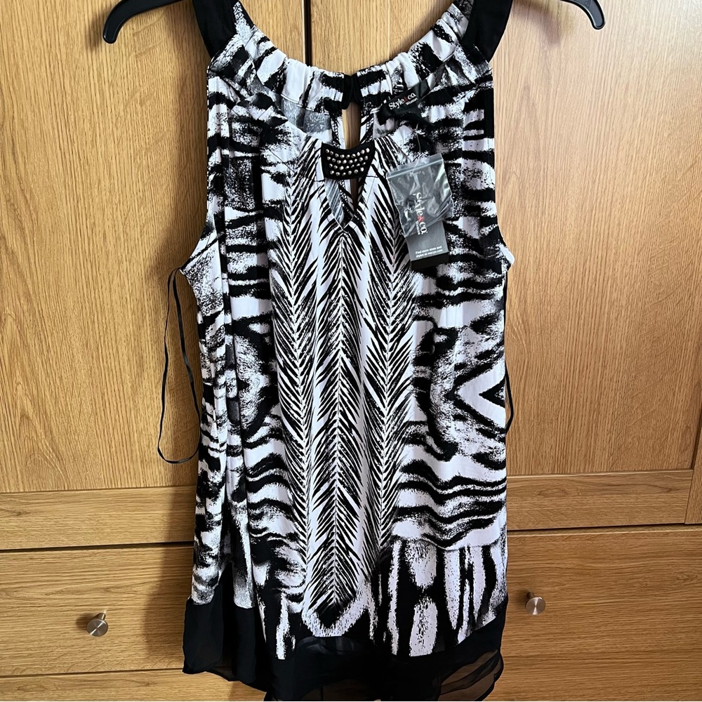 STYLE & CO LONG TUNIC TOP / DRESS BNWT